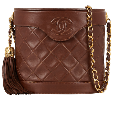 Vintage Fringe Chain Shoulder Bag, front view
